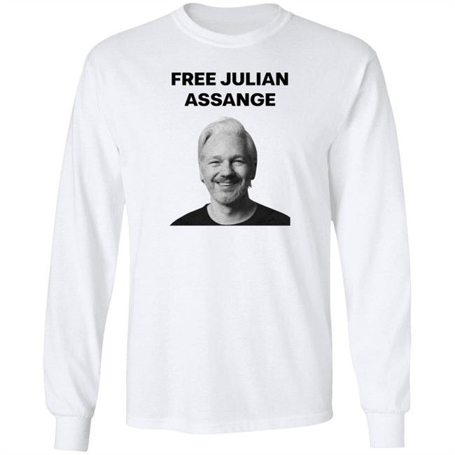 WikiLeaks Shop Free Julian Assange T Shirt WikiLeaks Shop Free Julian Assange T Shirt