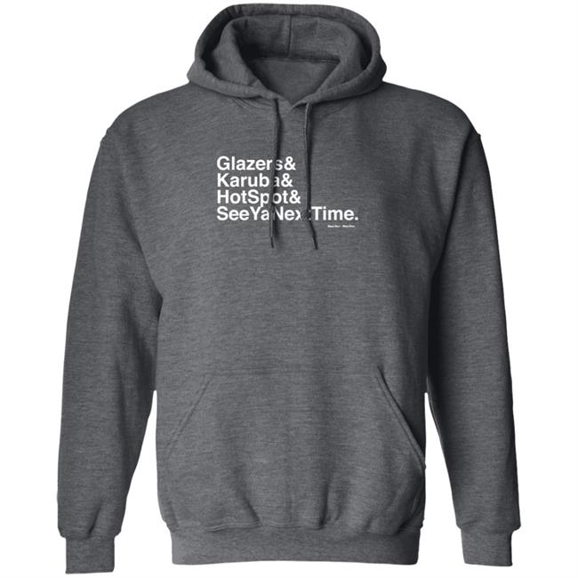 Kwik Trip Merch Kt Ampersand Glazers & Karuba & HotSpot & SeeYaNextTime Shirt Kwik Trip Merch Kt Ampersand Glazers & Karuba & HotSpot & SeeYaNextTime Shirt