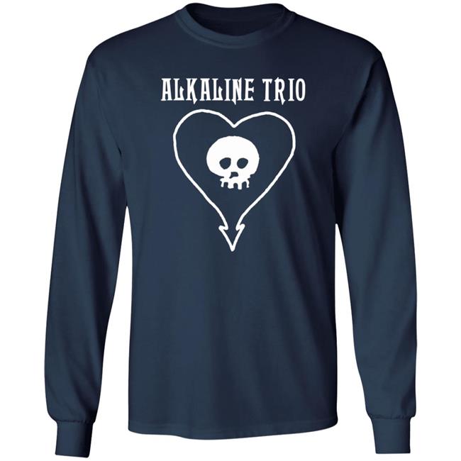 Cradle Of Filth Merch Alkaline Trio Classic Heartskull Shirt Cradle Of Filth Merch Alkaline Trio Classic Heartskull Shirt