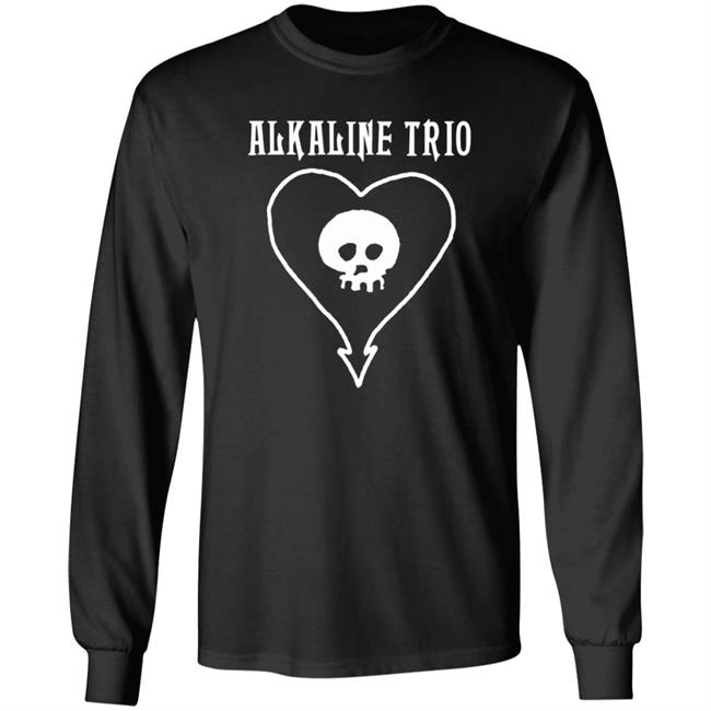 Cradle Of Filth Merch Alkaline Trio Classic Heartskull Shirt Cradle Of Filth Merch Alkaline Trio Classic Heartskull Shirt