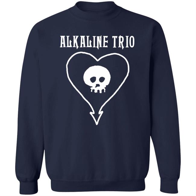 Cradle Of Filth Merch Alkaline Trio Classic Heartskull Shirt Cradle Of Filth Merch Alkaline Trio Classic Heartskull Shirt