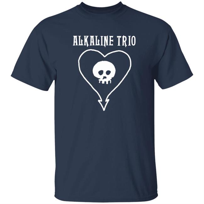 Cradle Of Filth Merch Alkaline Trio Classic Heartskull Shirt Cradle Of Filth Merch Alkaline Trio Classic Heartskull Shirt