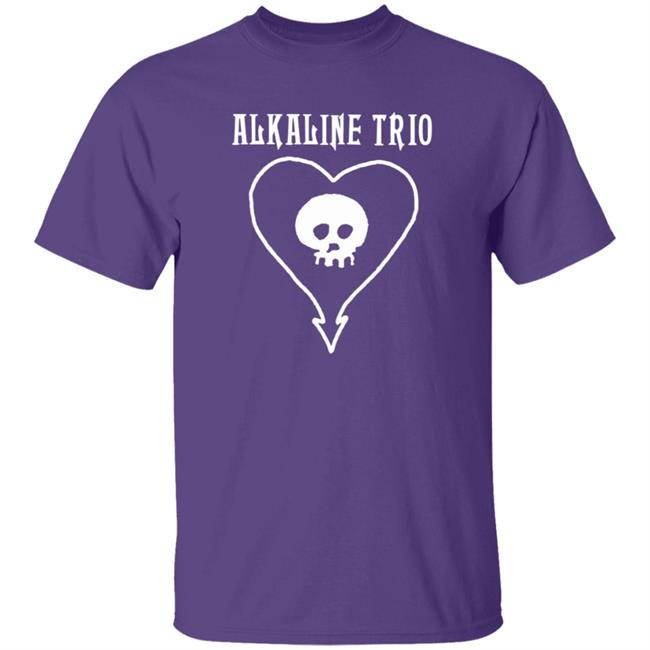 Cradle Of Filth Merch Alkaline Trio Classic Heartskull Shirt Cradle Of Filth Merch Alkaline Trio Classic Heartskull Shirt