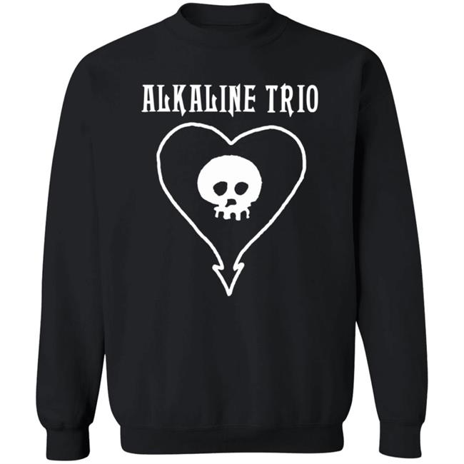Cradle Of Filth Merch Alkaline Trio Classic Heartskull Shirt Cradle Of Filth Merch Alkaline Trio Classic Heartskull Shirt