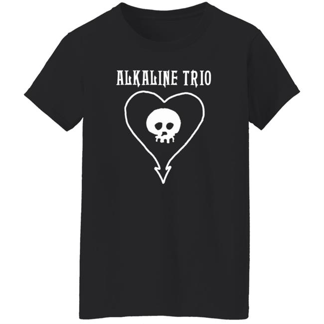 Cradle Of Filth Merch Alkaline Trio Classic Heartskull Shirt Cradle Of Filth Merch Alkaline Trio Classic Heartskull Shirt