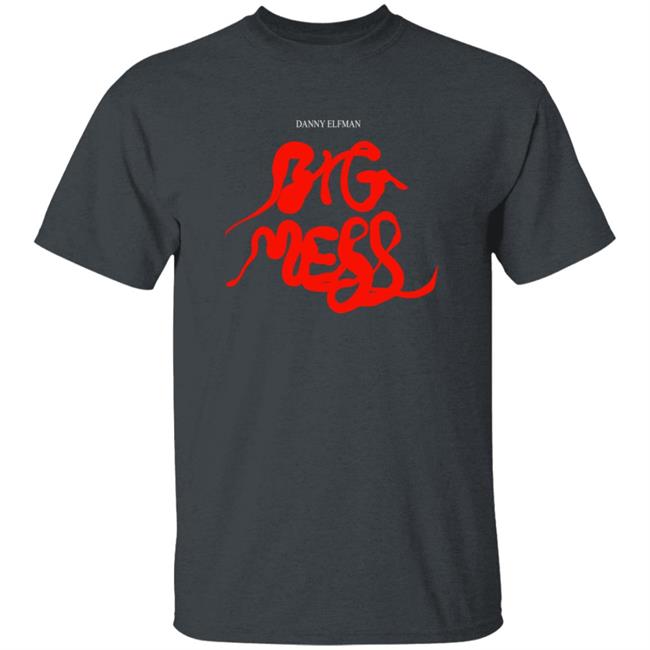 Shop the Kings Road Anti Records Merch Store Danny Elfman Big Mess Logo Shirt Shop the Kings Road Anti Records Merch Store Danny Elfman Big Mess Logo Shirt