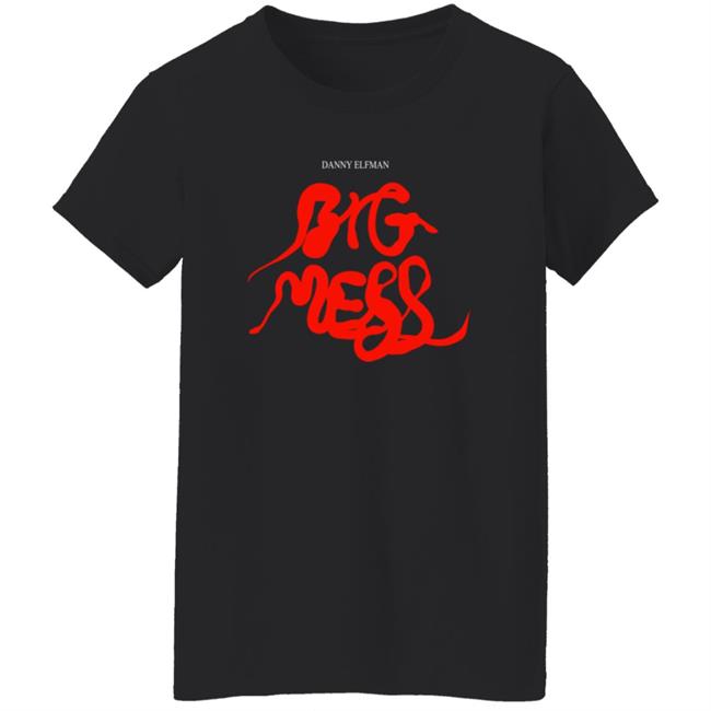 Shop the Kings Road Anti Records Merch Store Danny Elfman Big Mess Logo Shirt Shop the Kings Road Anti Records Merch Store Danny Elfman Big Mess Logo Shirt