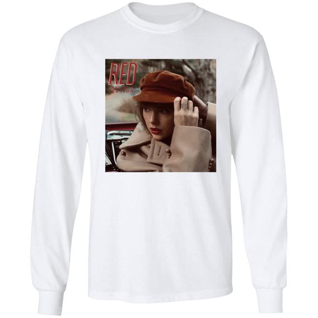 Taylorswift Merch Taylor Swift Red Taylor's Version Album Cover Long Sleeve T Shirt Taylorswift Merch Taylor Swift Red Taylor's Version Album Cover Long Sleeve T Shirt