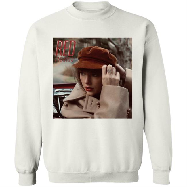 Taylorswift Merch Taylor Swift Red Taylor's Version Album Cover Long Sleeve T Shirt Taylorswift Merch Taylor Swift Red Taylor's Version Album Cover Long Sleeve T Shirt
