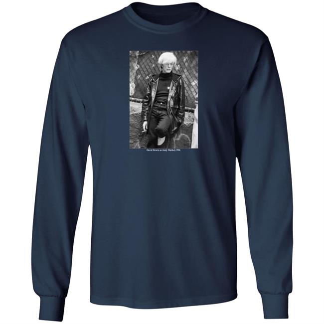 Vacancy Projects Merch Bowie As Warhol Shirt Vacancy Projects Merch Bowie As Warhol Shirt