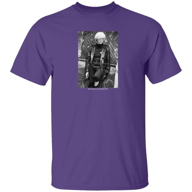 Vacancy Projects Merch Bowie As Warhol Shirt Vacancy Projects Merch Bowie As Warhol Shirt