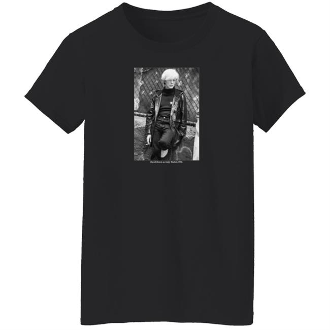 Vacancy Projects Merch Bowie As Warhol Shirt Vacancy Projects Merch Bowie As Warhol Shirt