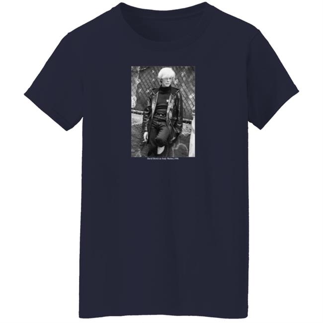 Vacancy Projects Merch Bowie As Warhol Shirt Vacancy Projects Merch Bowie As Warhol Shirt