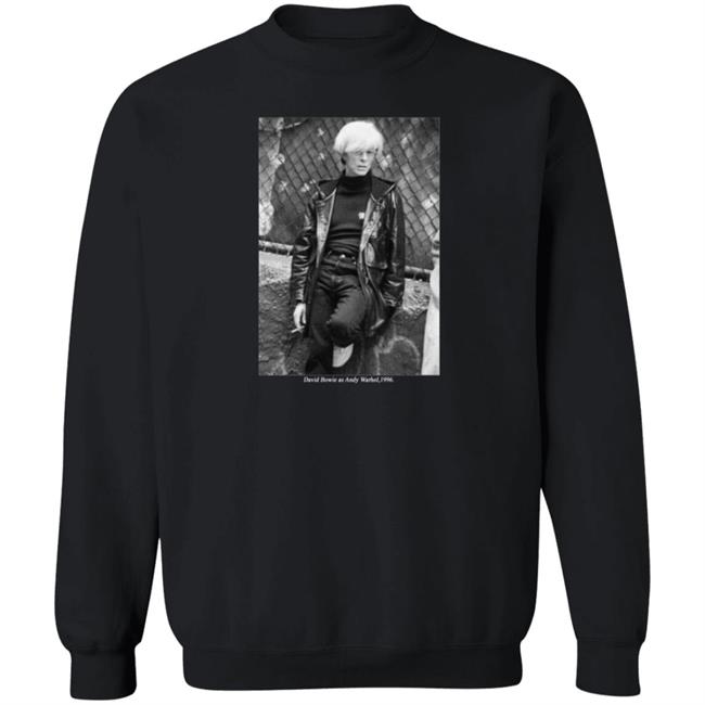 Vacancy Projects Merch Bowie As Warhol Shirt Vacancy Projects Merch Bowie As Warhol Shirt