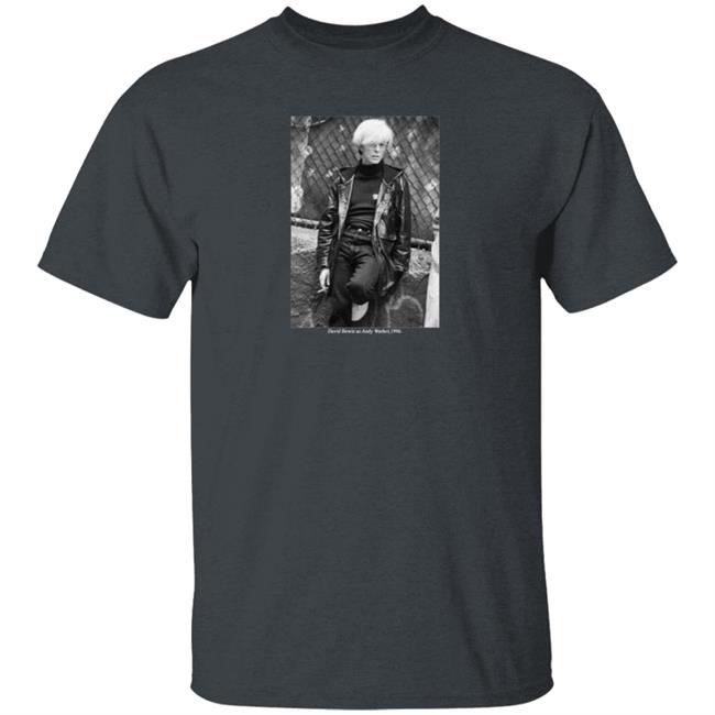 Vacancy Projects Merch Bowie As Warhol Shirt Vacancy Projects Merch Bowie As Warhol Shirt