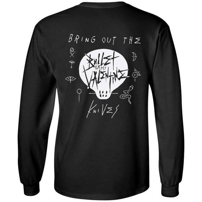Bullet For My Valentine Merch Knives Single Hoodie Sweatshirt Bullet For My Valentine Merch Knives Single Hoodie Sweatshirt