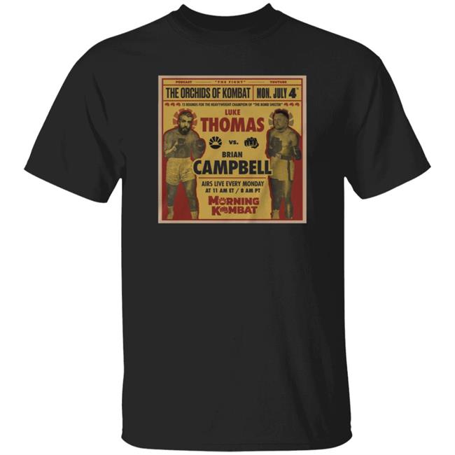 Morning Kombat Merch Orchids Of Kombat Shirt