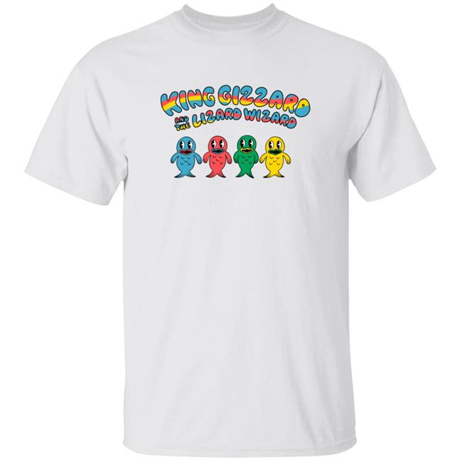 King Gizzard And The Lizard Wizard Merch Fish Family Shirt