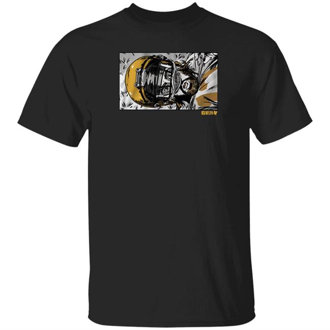 BreakingT Aaron Rodgers Touchdown Face Shirt Green Bay Football