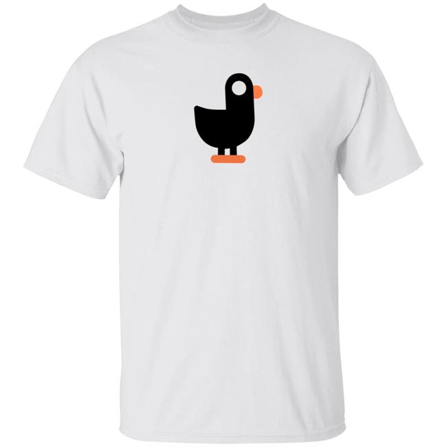 Kurzgesagt Merch Duck Shirt White New