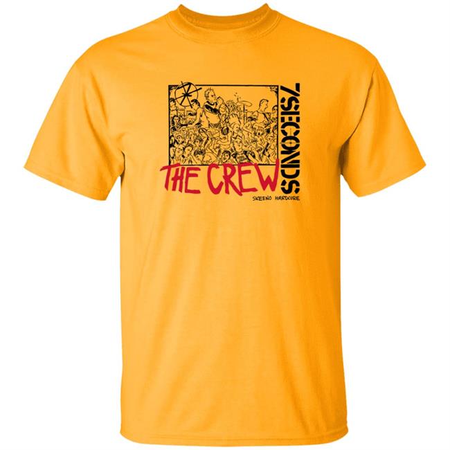 Night Shift Merch 7 Seconds Walsby Crew T Shirt