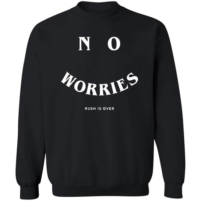 Delta Gamma Merch No Worries Tee Shirt Delta Gamma Merch No Worries Tee Shirt