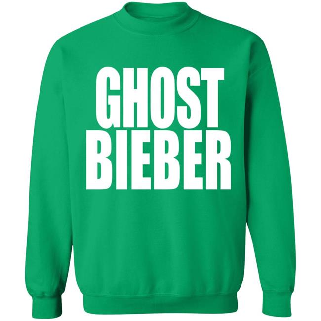 Justin Bieber Merch Ghost Bieber Crewneck Sweatshirt