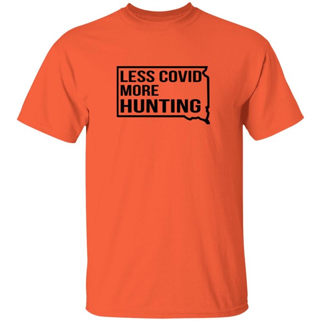 Less Covid More Hunting Long Sleeve Shirt Less Covid More Hunting Long Sleeve Shirt