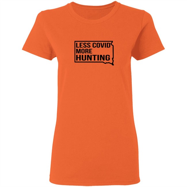 Less Covid More Hunting Long Sleeve Shirt Less Covid More Hunting Long Sleeve Shirt