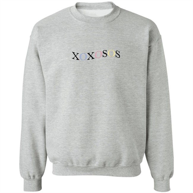 Keshimusic Merch Xoxosos Grey Sweatshirt
