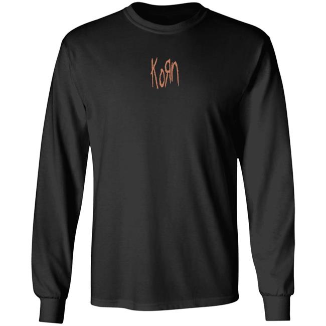 Korn Merch Korn Orange Logo Long Sleeve