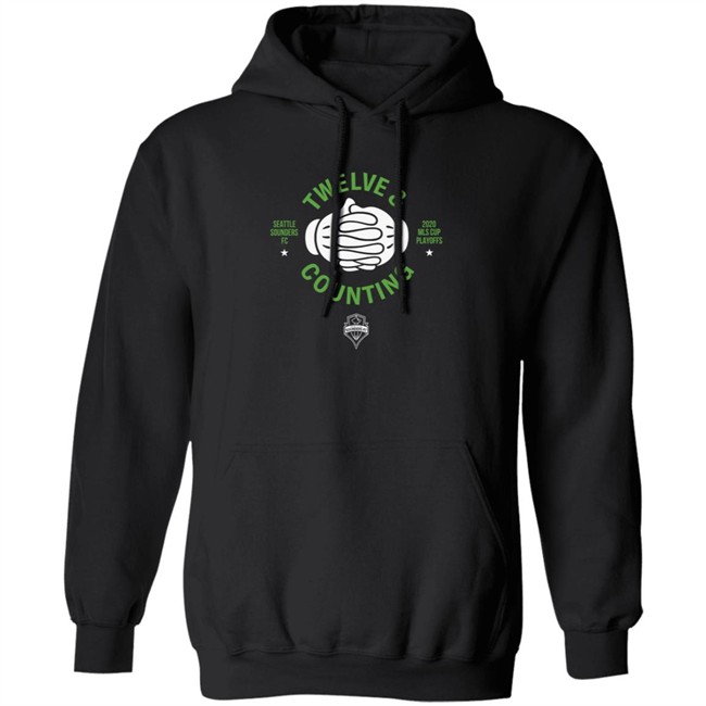 Seattle Sounders FC Fanatics Branded Black 2020 MLS Cup Playoffs Bound Team Slogan Hoodie Seattle Sounders FC Fanatics Branded Black 2020 MLS Cup Playoffs Bound Team Slogan Hoodie