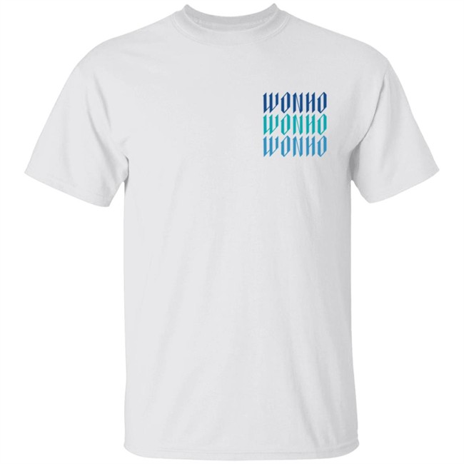 Wonho Merch Wonho Logo T Shirt
