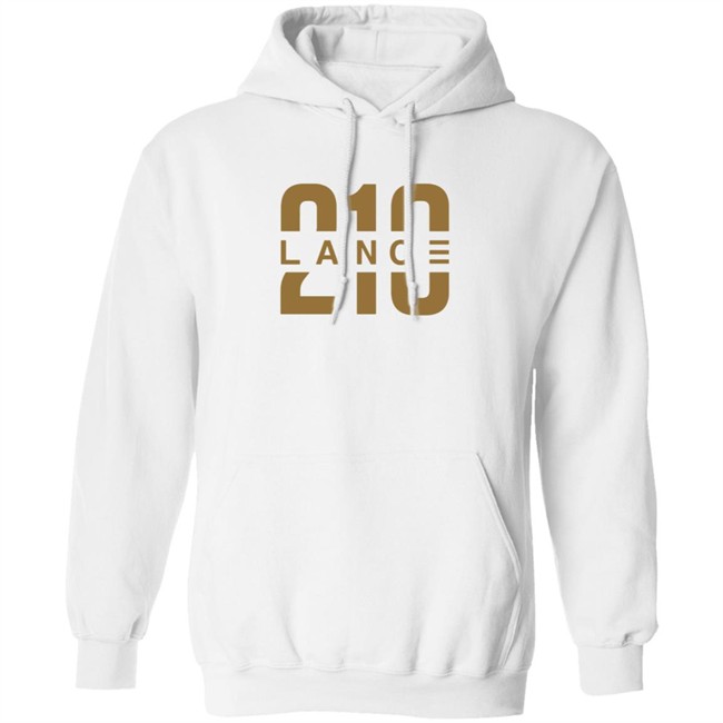 Lance210 Merch 210 White Hoodie