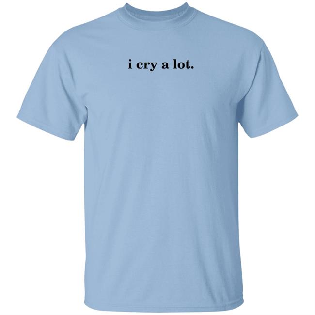 Kory DeSoto I Cry A Lot T Shirt Skye_cmb