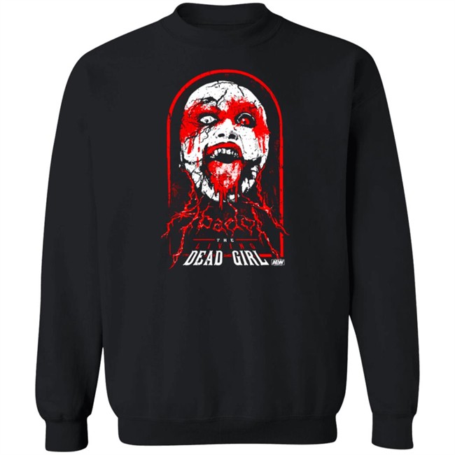 Abadon AEW Abadon The Dead Girl Tee Shirt Abadon AEW Abadon The Dead Girl Tee Shirt