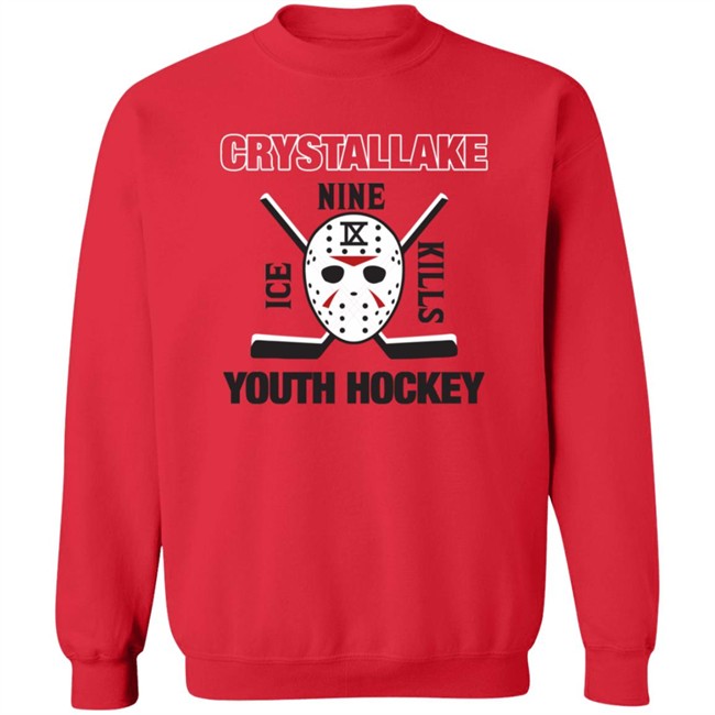 Limited Edition Ice Nine Kills Merch Rystal Lake Hockey Hoodie Limited Edition Ice Nine Kills Merch Rystal Lake Hockey Hoodie
