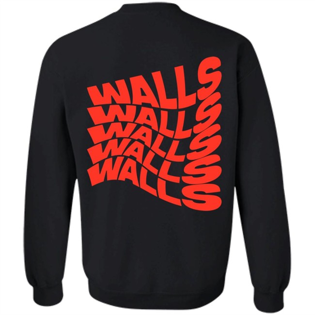 Smiley Walls Flock Print Hoodie Smiley Walls Flock Print Hoodie