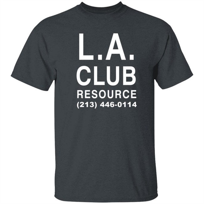 La Club Resource Tee Shirt La Club Resource Tee Shirt