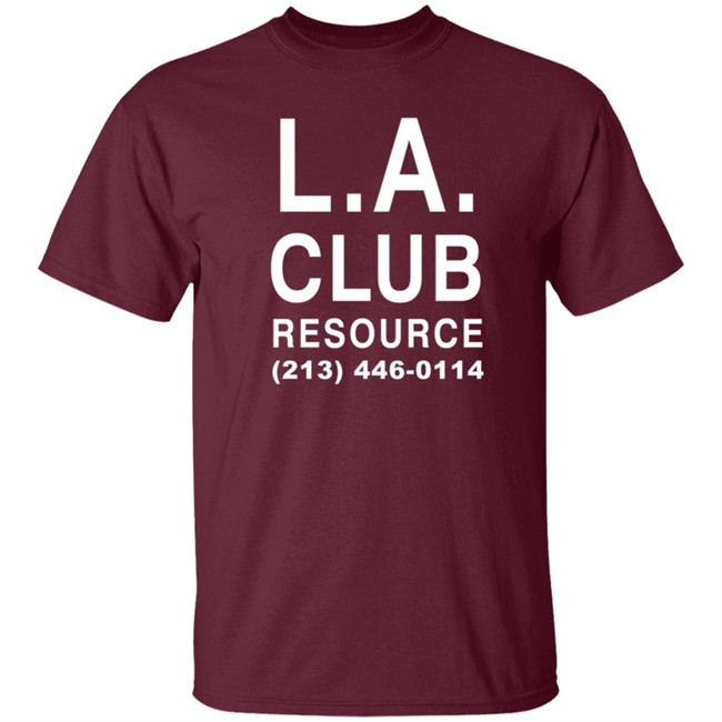 La Club Resource Tee Shirt La Club Resource Tee Shirt