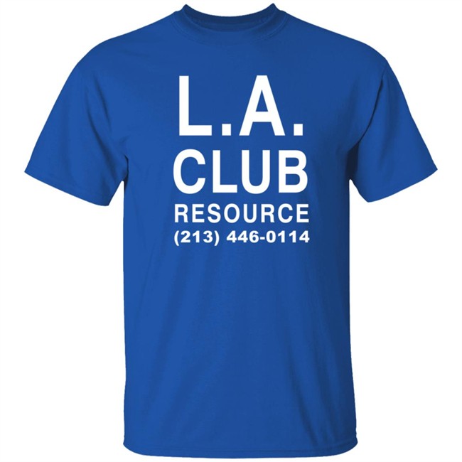 La Club Resource Tee Shirt La Club Resource Tee Shirt