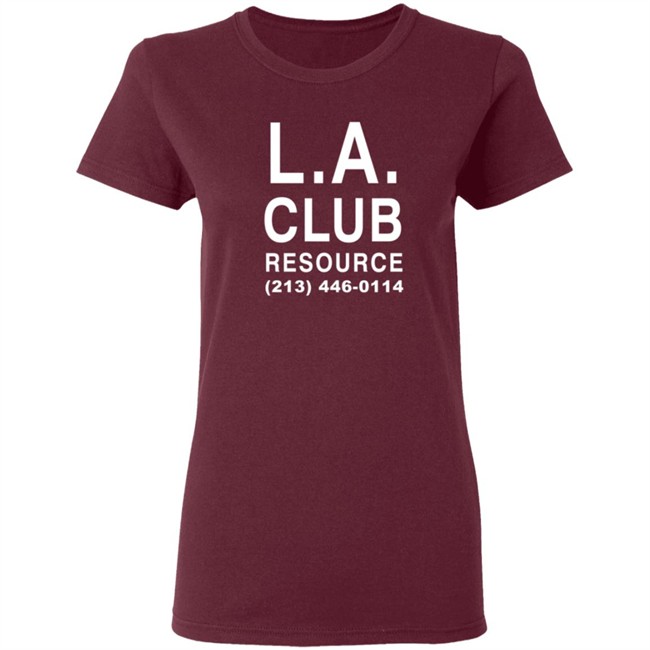 La Club Resource Tee Shirt La Club Resource Tee Shirt