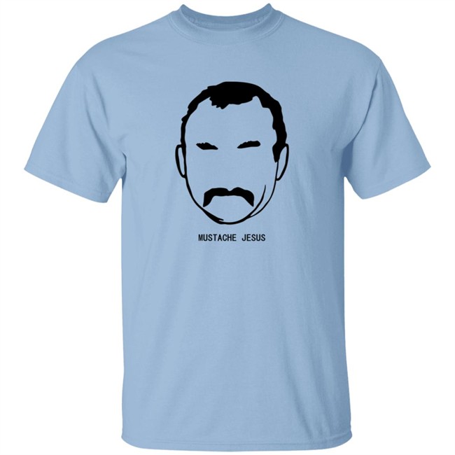 Mustache Jesus Tee Mustache Jesus Tee