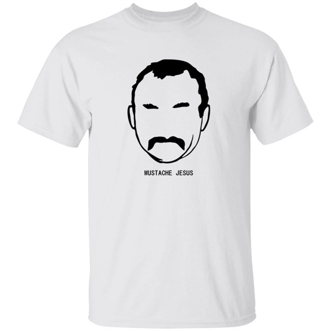 Mustache Jesus Tee Mustache Jesus Tee