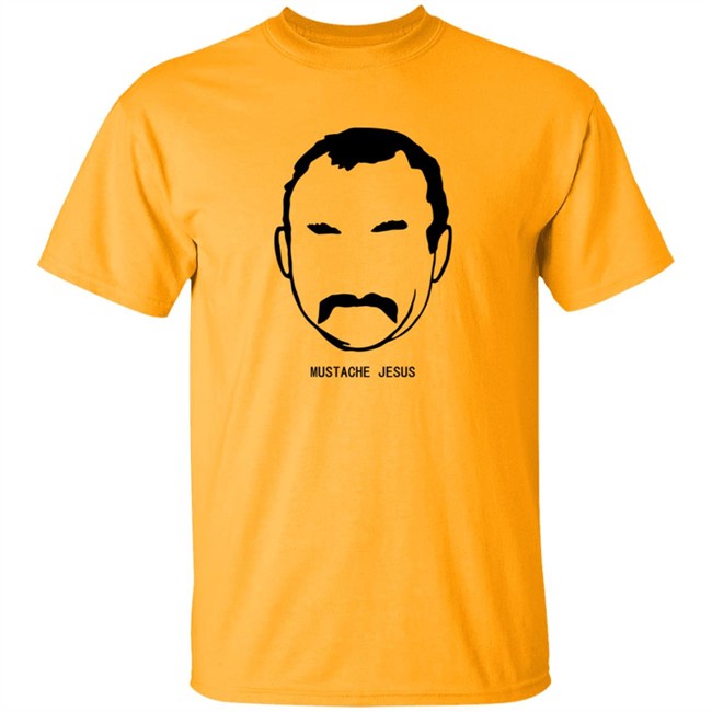 Mustache Jesus Tee Mustache Jesus Tee
