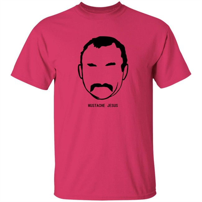 Mustache Jesus Tee Mustache Jesus Tee