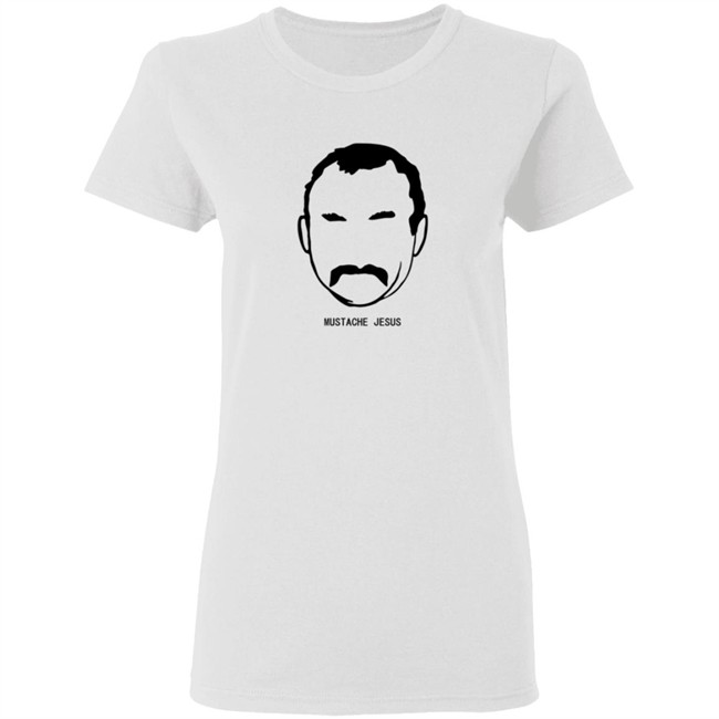 Mustache Jesus Tee Mustache Jesus Tee