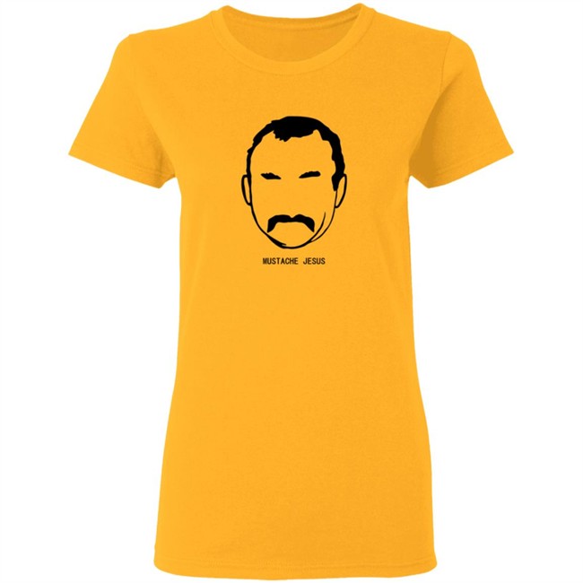 Mustache Jesus Tee Mustache Jesus Tee