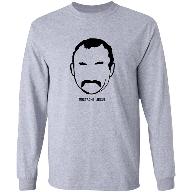 Mustache Jesus Tee Mustache Jesus Tee