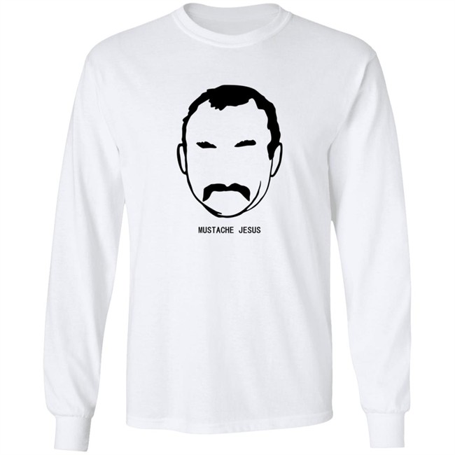Mustache Jesus Tee Mustache Jesus Tee
